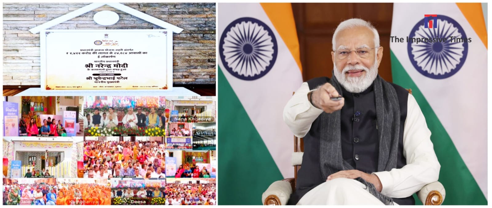 PM addresses ‘Viksit Bharat Viksit Gujarat’ program
