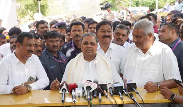 BJP offered Rs 50 cr to Cong MLAs to destabilise K’taka govt says Siddaramaiah