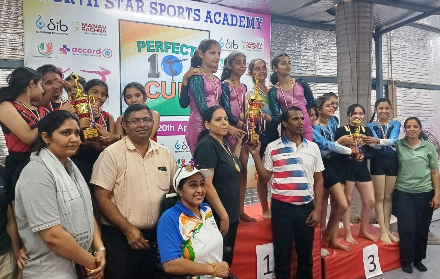 Shriram Millennium School triumphs at Gymnastics Event, Aruna Reddy Cheers Young Talent